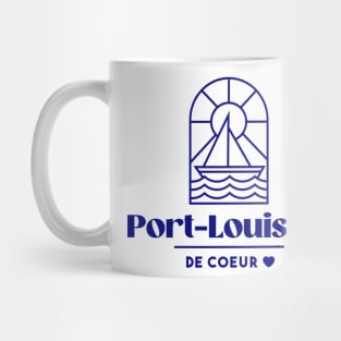 Port Louisian at heart - Brittany Morbihan 56 BZH Sea Mug